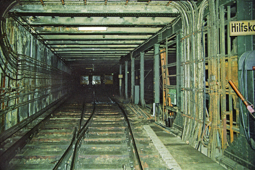 Abandoned Train Tunnel near Potsdamer Platz