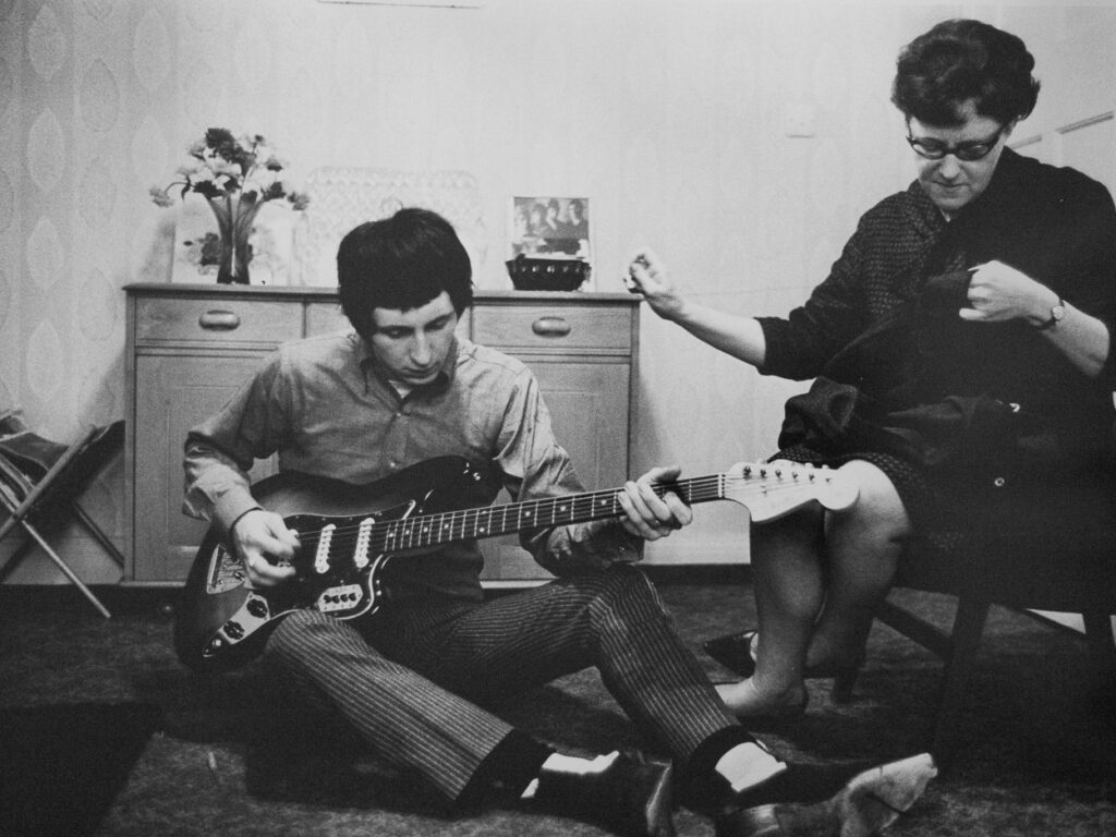 John Entwistle and his mother