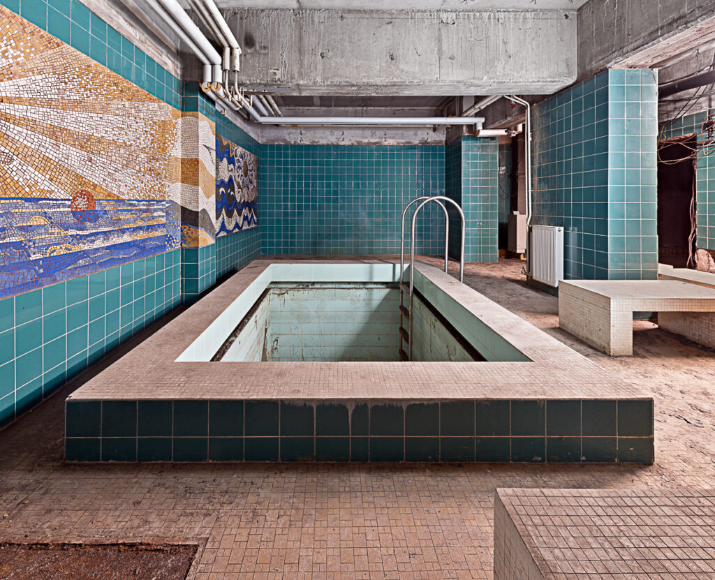 Sauna Plunge Pool, Basement, South Wing, former GDR Main Directorate Reconnaissance / STASI