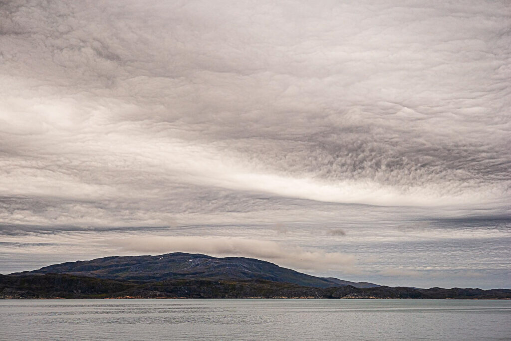 Clouds over Igaliku Fjord  I