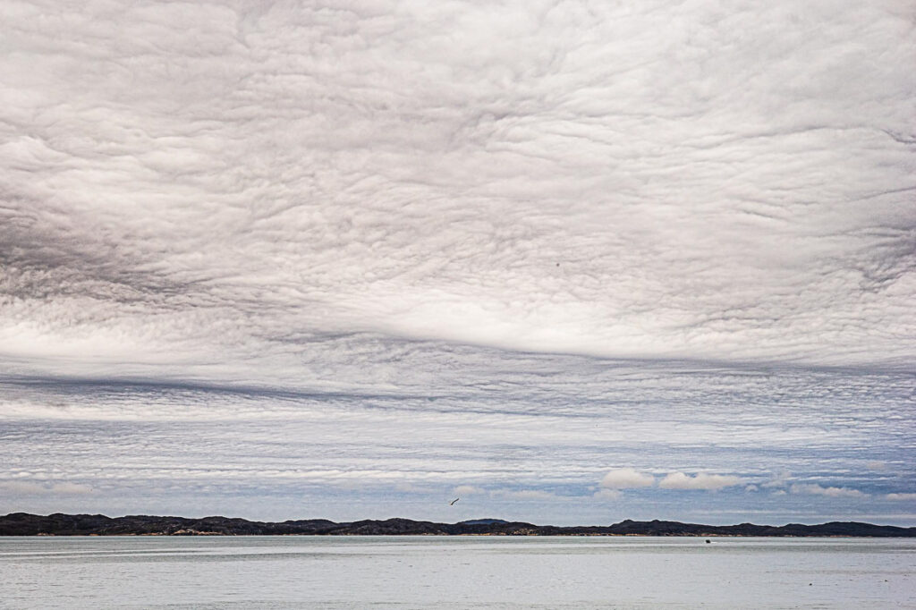 Clouds over Igaliku Fjord  II